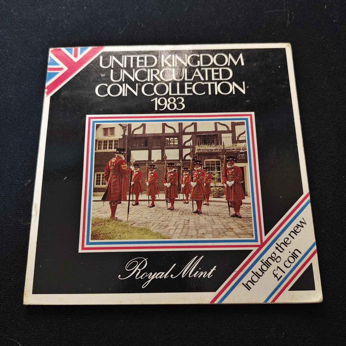 【全场包邮】纯粹捡漏拍491场（免费代拍第28场） 英国1983年官方封装套币