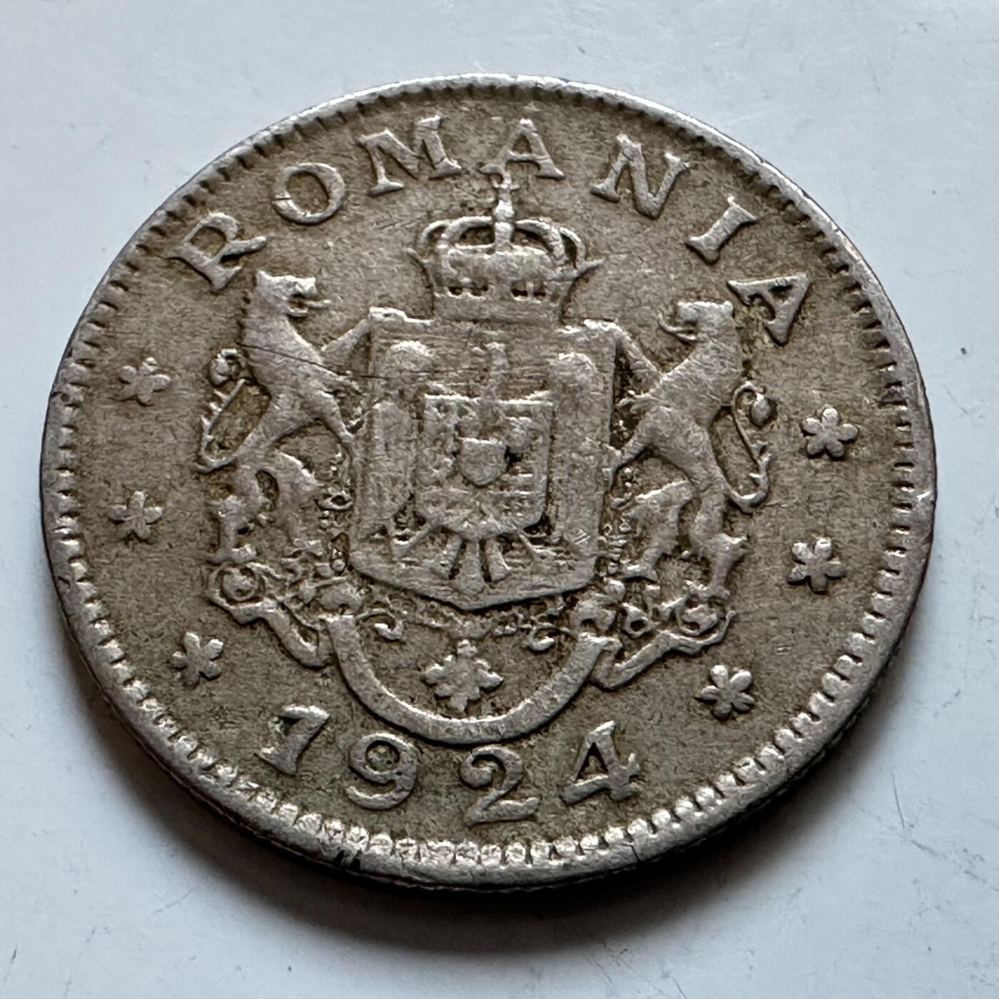 🌹外币初藏🌹🐯2025年第147场  每周二四六晚8️⃣点 接代拍 罗马尼亚1924年一列伊