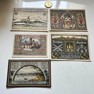 🌹外币初藏🌹🐯2025年第147场  每周二四六晚8️⃣点 接代拍 - 德国一战时期紧急币—4