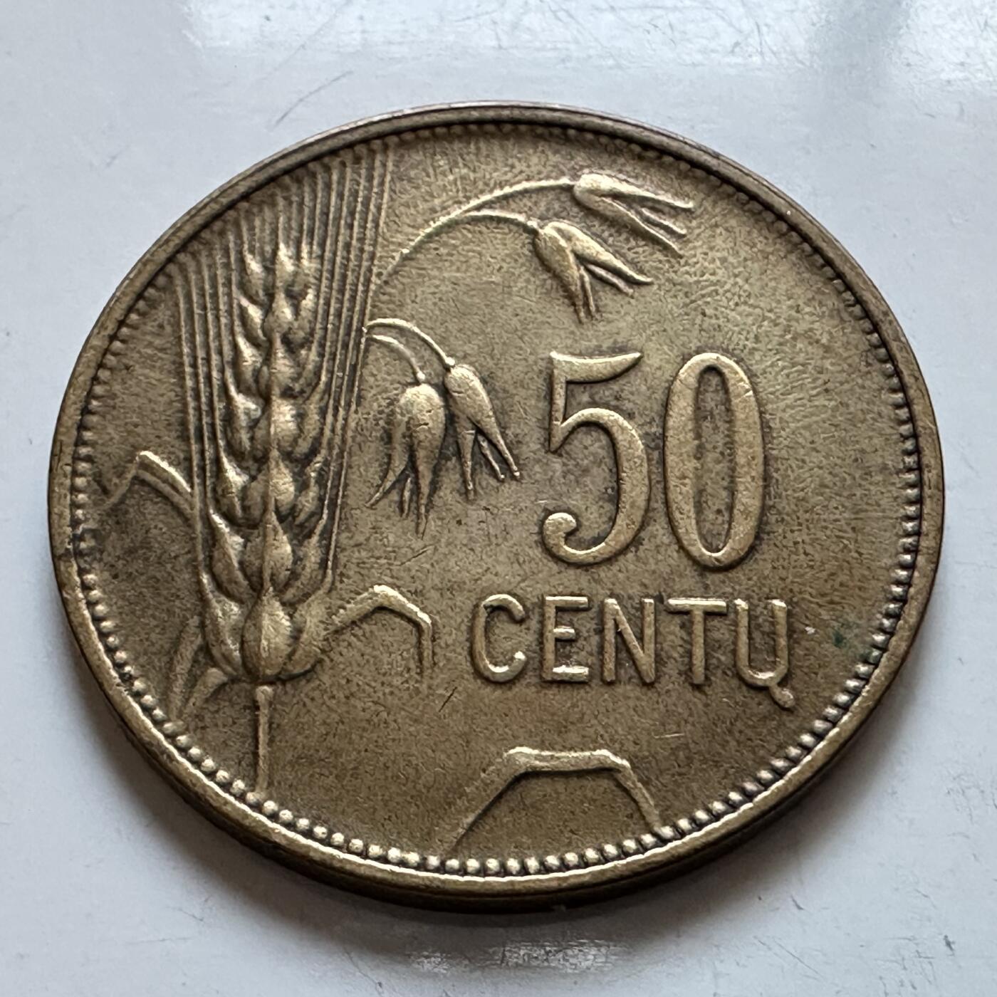 🌹外币初藏🌹🐯2025年第147场  每周二四六晚8️⃣点 接代拍 立陶宛1925年50分