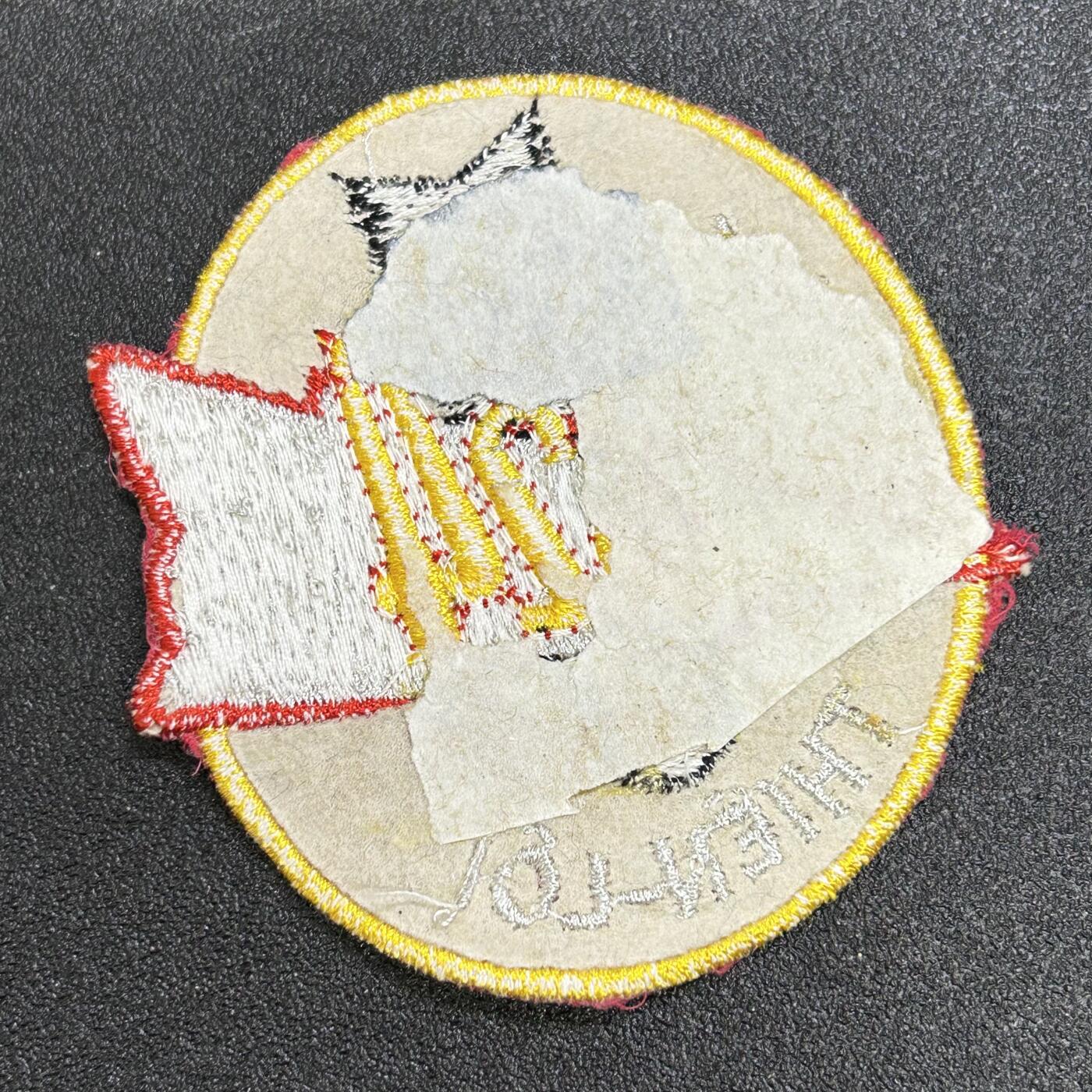 西秦中古拍卖第七十一期 越南共和国 南越空军524中队臂章 天雷中队