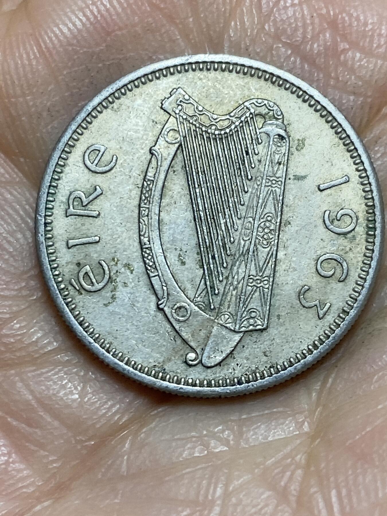 2026年第一场(总第一百七十场）外国好品散币场(免佣金) 爱尔兰🇮🇪1963年1先令(共和国时期第一套第二版)