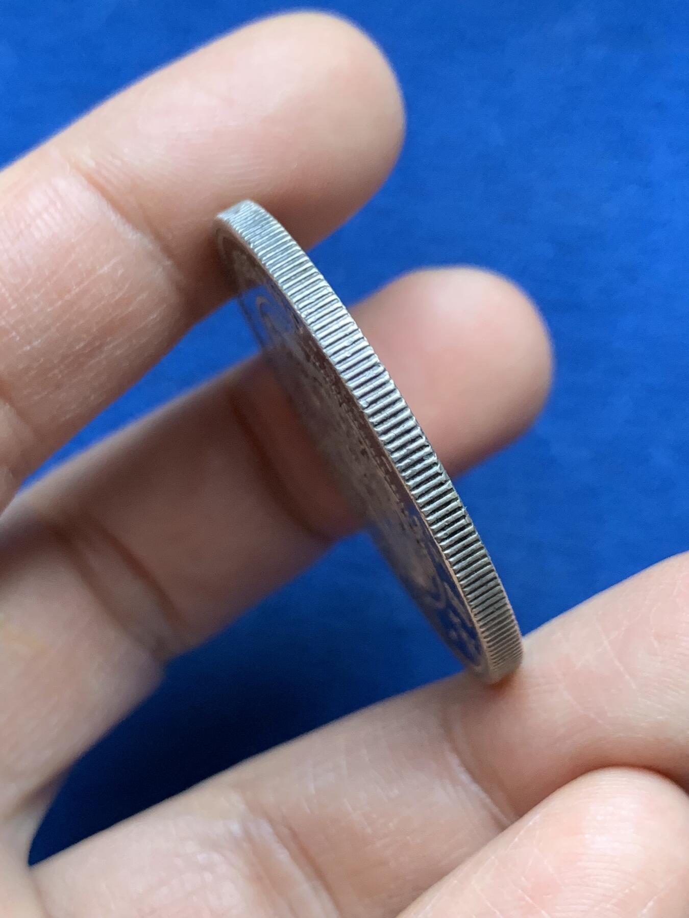 《竞宝斋》第452场 周日，周一 2场连拍 （全场包邮，欢迎送拍） 日本 1887年 明治二十年 龙洋壹圆银币