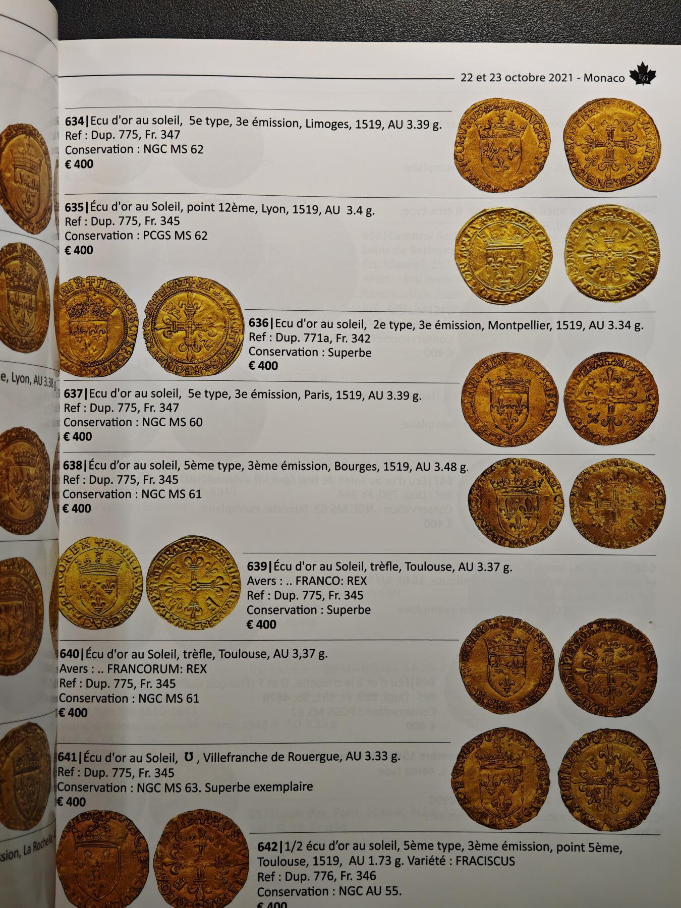 【德藏】世界币章拍卖第159期(元旦专场拍卖) 97新 2021年 MONACO钱币拍卖会图录 全彩铜板纸印刷 全书约368页