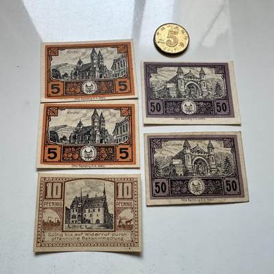 🌹外币初藏🌹🐯2025年第147场  每周二四六晚8️⃣点 接代拍 - 德国一战时期紧急币—17