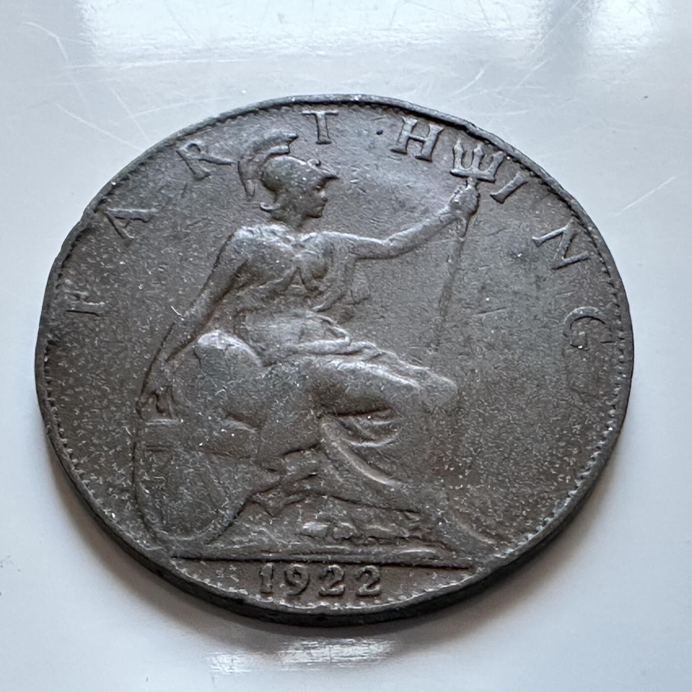 🌹外币初藏🌹🐯2025年第147场  每周二四六晚8️⃣点 接代拍 英国1922年一法新