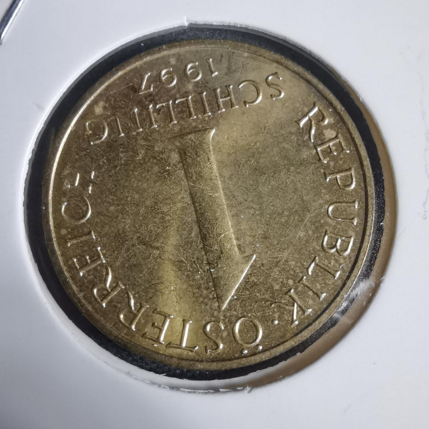 沼泽如烟--第949场 奥地利1997年1先令