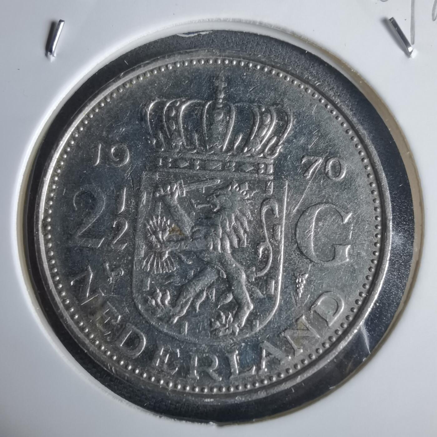 沼泽如烟--第949场 荷兰1970年2.5盾