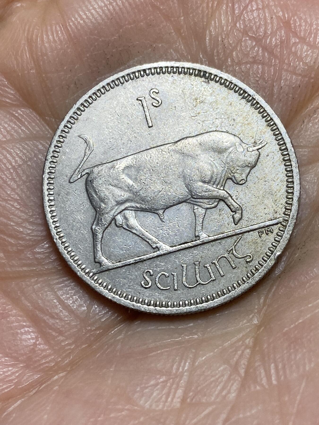 2026年第一场(总第一百七十场）外国好品散币场(免佣金) 爱尔兰🇮🇪1966年1先令(共和国时期第一套第二版)