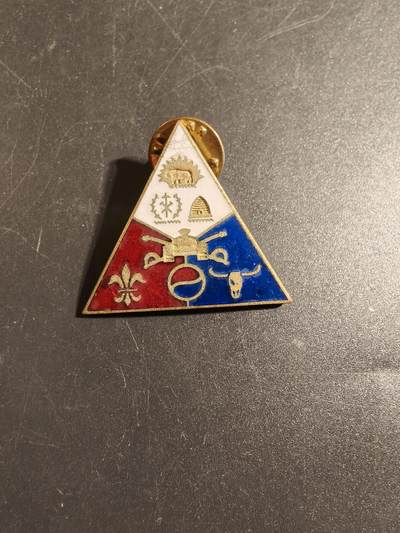 老王徽章第172期 - 美国陆军40装甲师总部证章