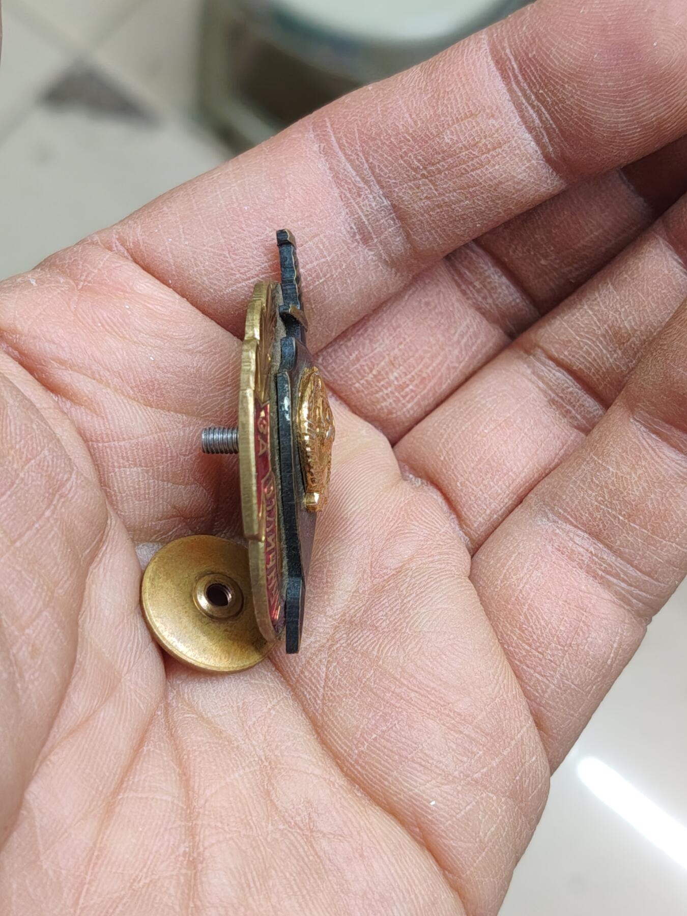 苏联蒙古勋章钱币 苏联证章一枚