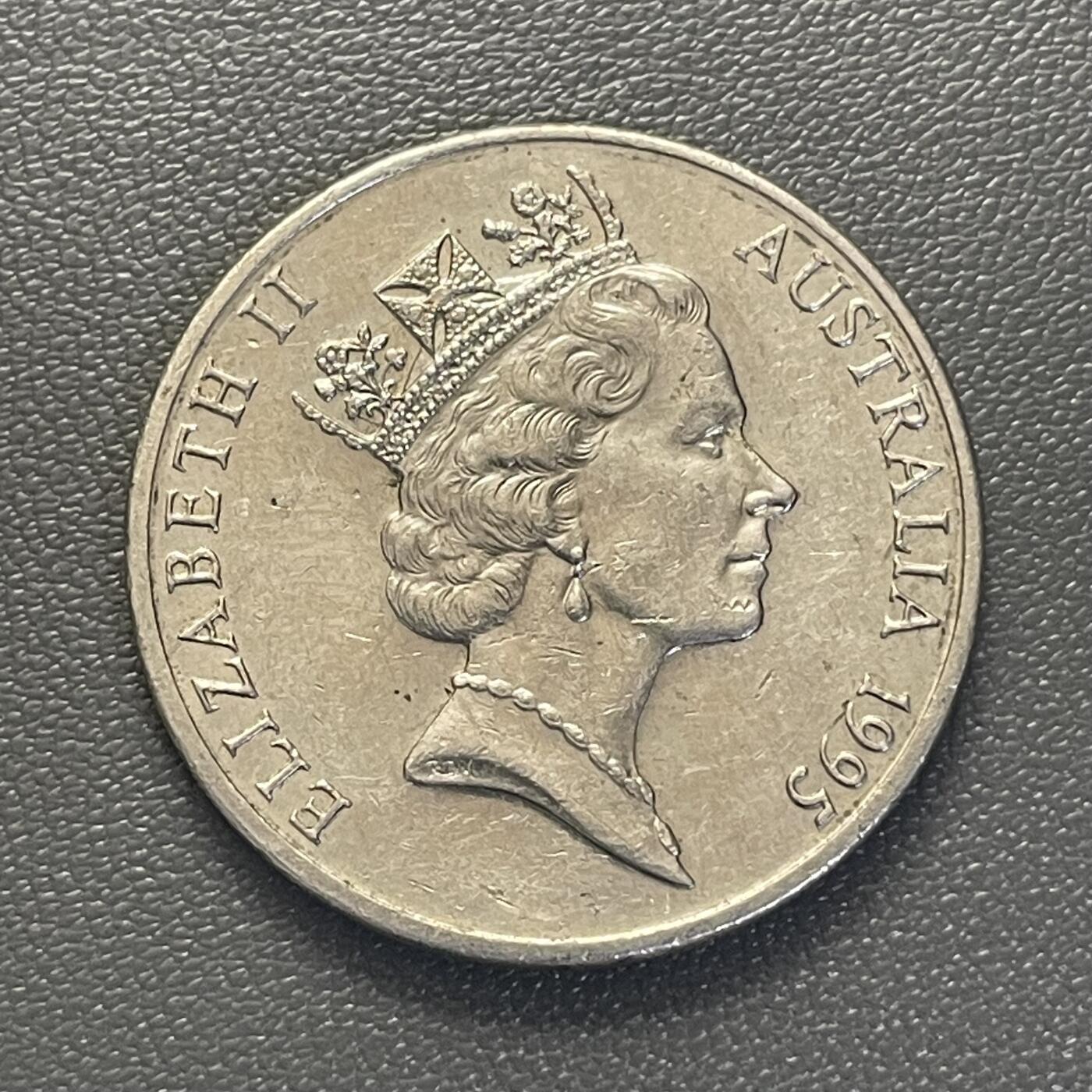 回流1228 澳大利亚1995年联合国成立50周年20分纪念币