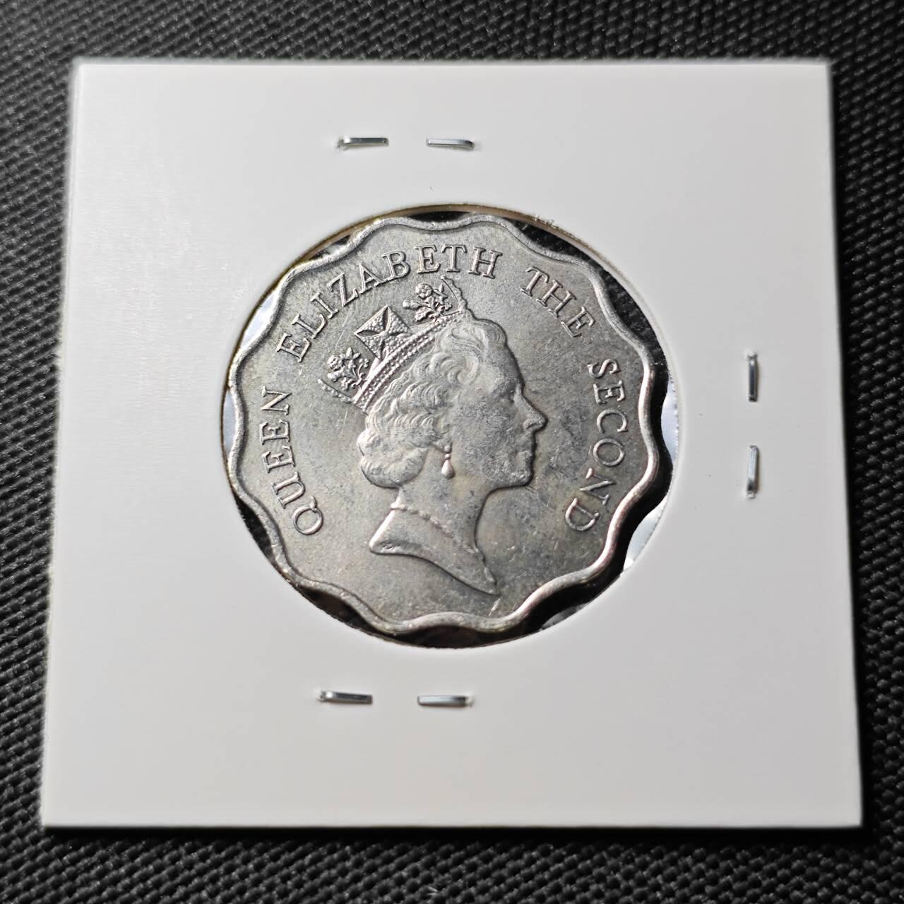 KK钱币收藏小铺 《套币 好品/批量散币专场》  2月预留时间 周末发货  1989香港女王2元 好品