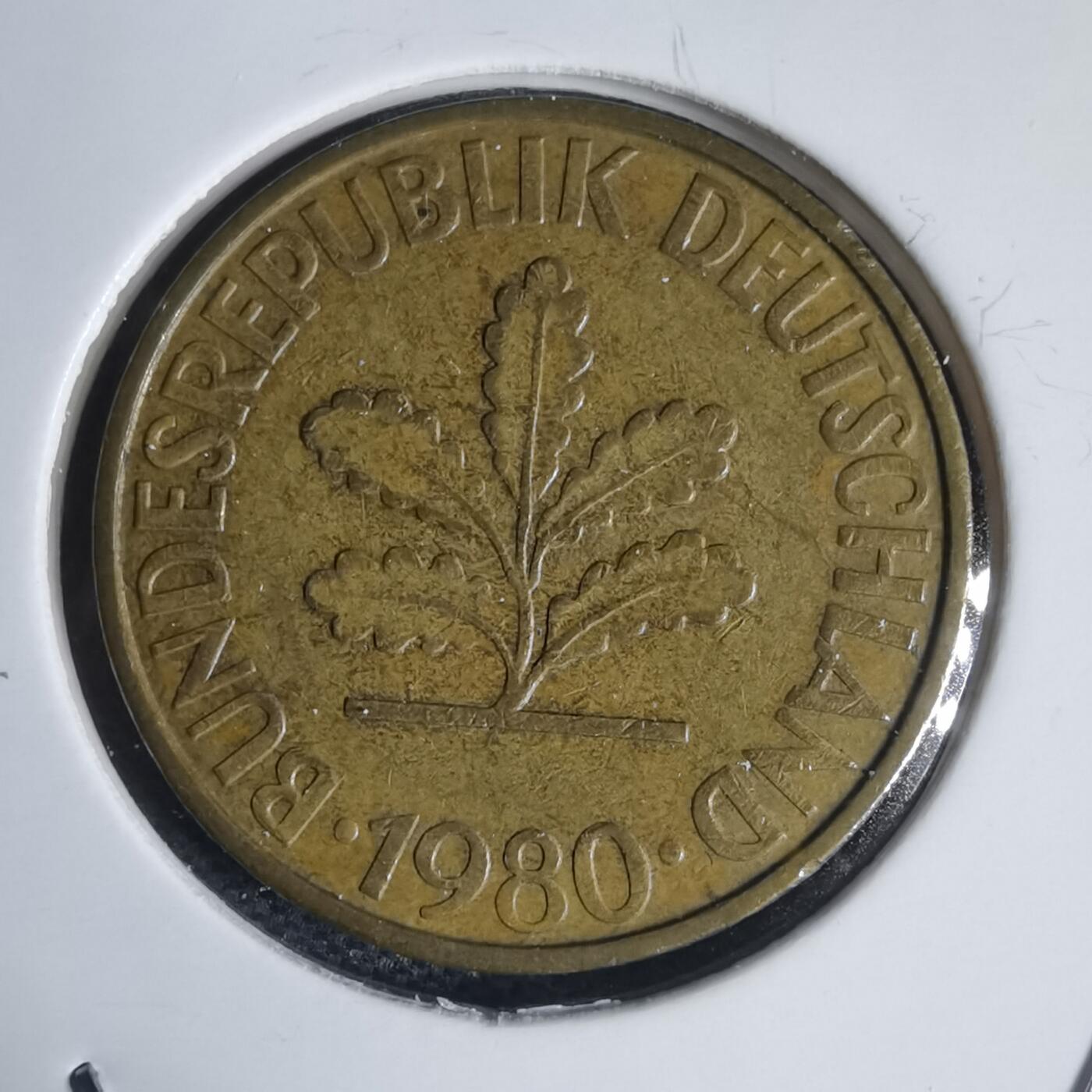 沼泽如烟--第949场 德国1980年10芬尼