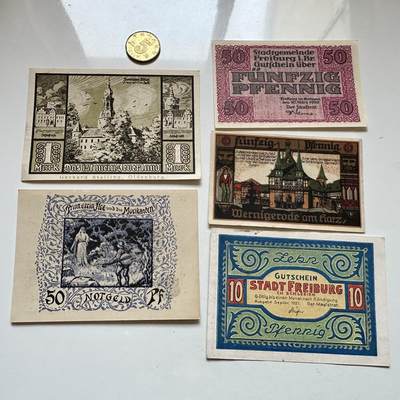 🌹外币初藏🌹🐯2025年第147场  每周二四六晚8️⃣点 接代拍 - 德国一战时期紧急币—16