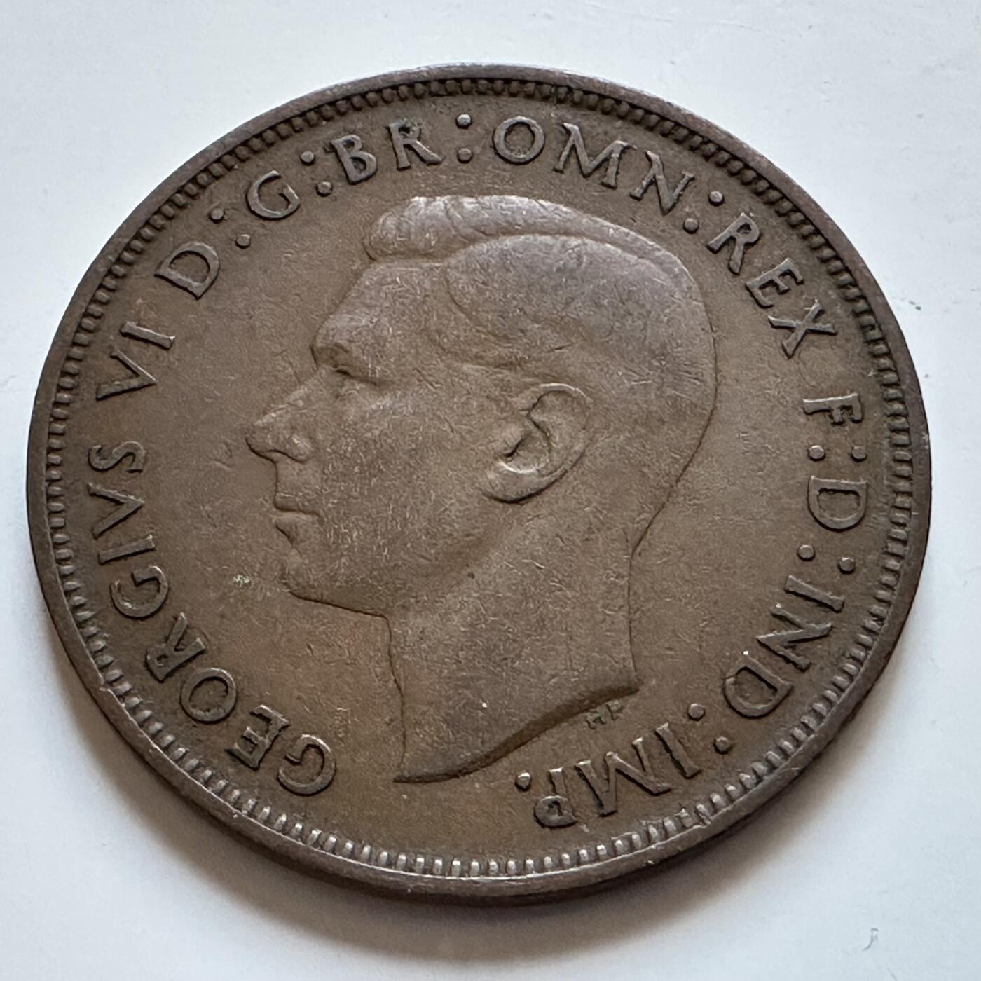 🌹外币初藏🌹🐯2025年第147场  每周二四六晚8️⃣点 接代拍 英国1938年一便士 c