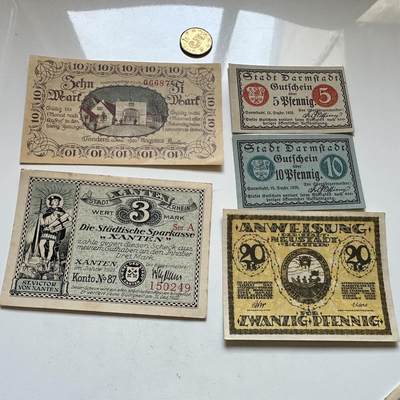 🌹外币初藏🌹🐯2025年第147场  每周二四六晚8️⃣点 接代拍 - 德国一战时期紧急币—6