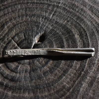 【良泉】第45期【直播场】1月15日晚19.30点开拍！ 208组，西方古代钱币、丝路古珠杂项专场 - 【罕见】公元1524-1576年【萨法维王朝】塔赫马斯普一世“发卡”银条 ，4.84克