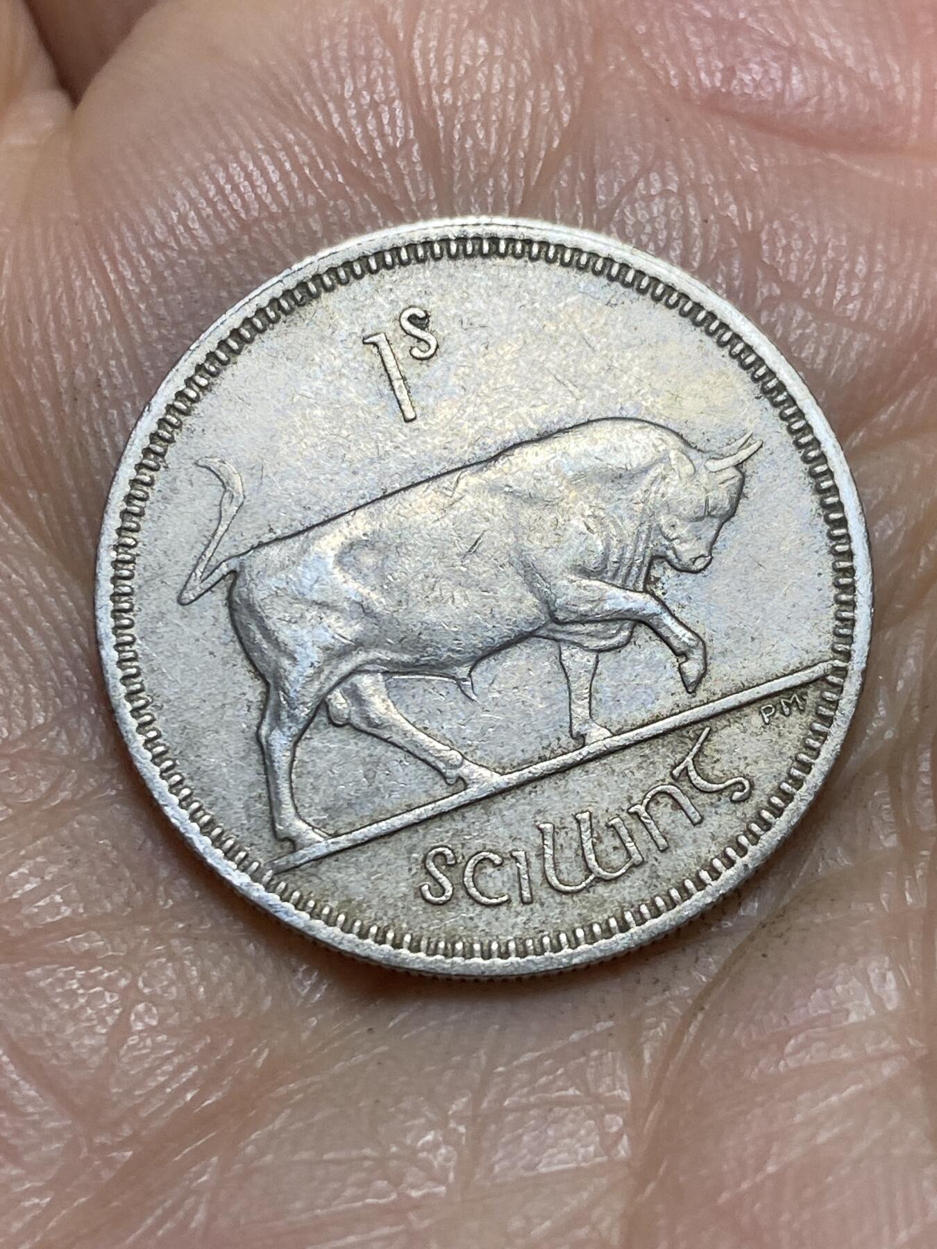 2026年第一场(总第一百七十场）外国好品散币场(免佣金) 爱尔兰🇮🇪1963年1先令(共和国时期第一套第二版)