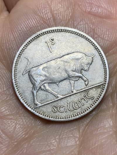 2026年第一场(总第一百七十场）外国好品散币场(免佣金) - 爱尔兰🇮🇪1963年1先令(共和国时期第一套第二版)