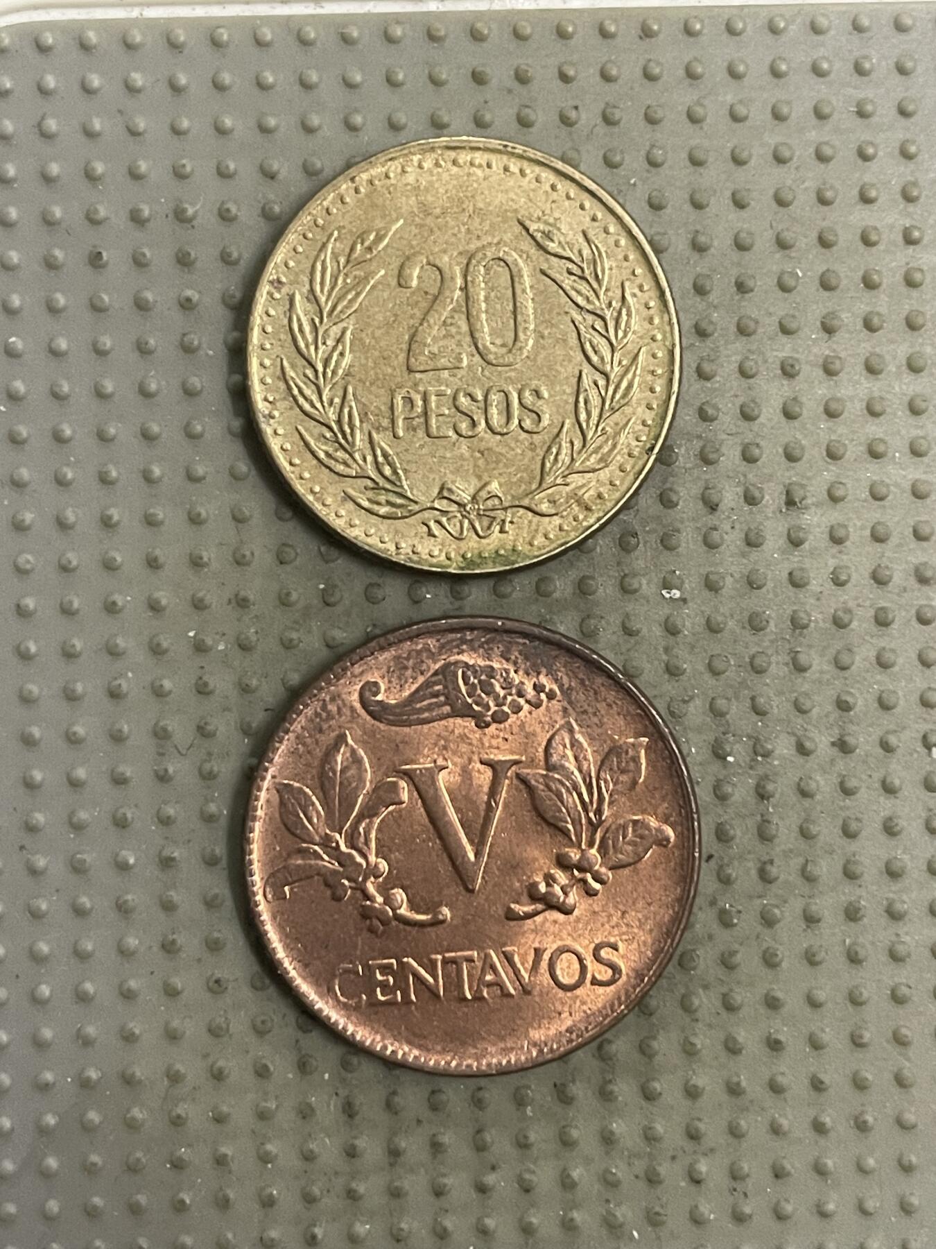 2025年第150场各国散币拍卖（总第150场） 哥伦比亚2枚