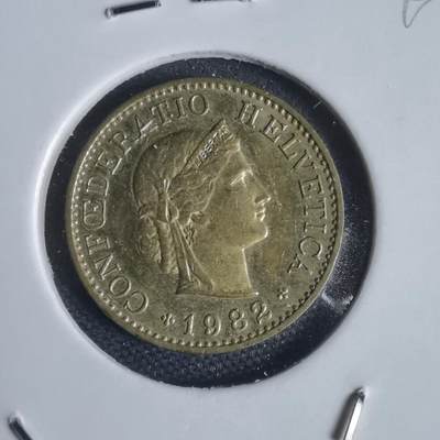 沼泽如烟--第949场 - 瑞士1982年五分