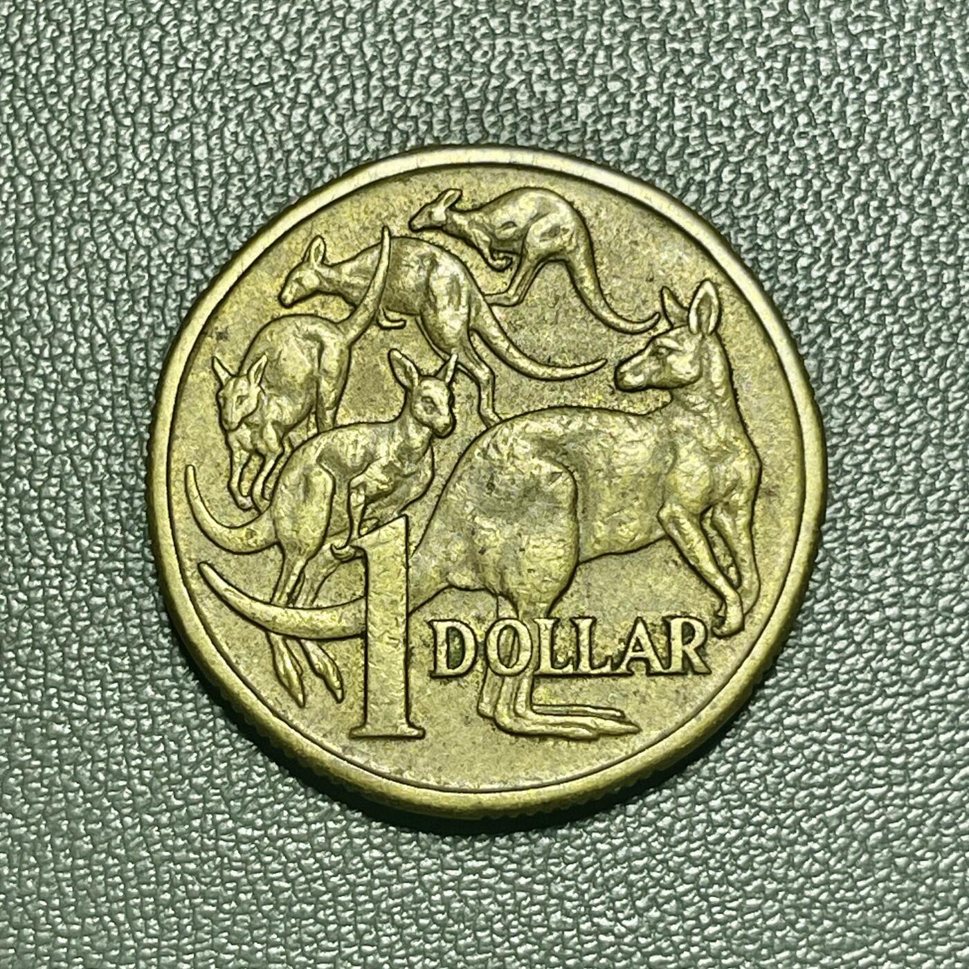 回流1228 澳大利亚1984年1澳元 袋鼠