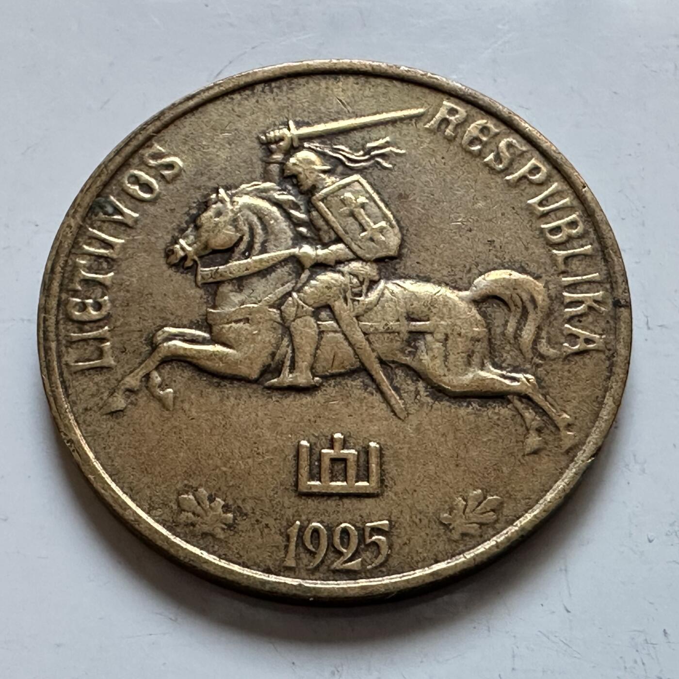 🌹外币初藏🌹🐯2025年第147场  每周二四六晚8️⃣点 接代拍 立陶宛1925年50分