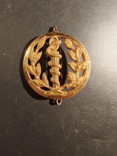 老王徽章第172期 - 法国军医贝雷帽帽徽