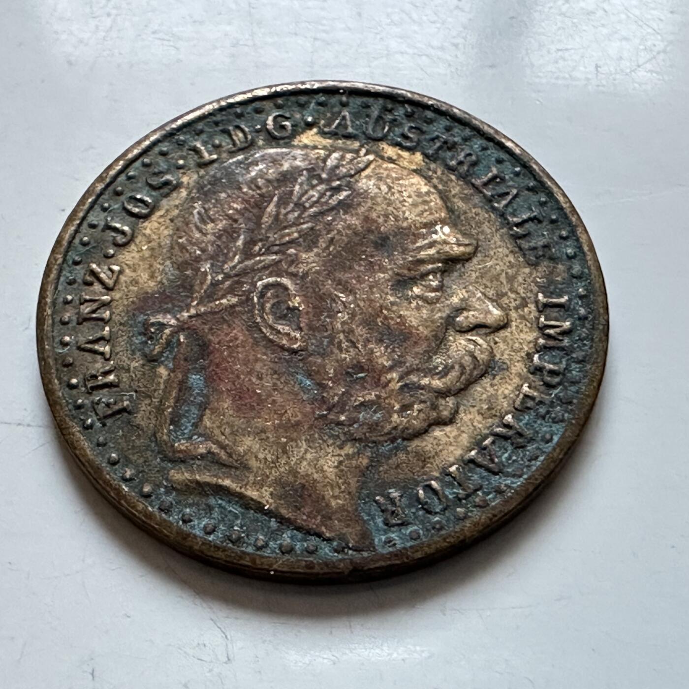 🌹外币初藏🌹🐯2025年第147场  每周二四六晚8️⃣点 接代拍 奥匈帝国1904年发行的1杜卡特 仿制私铸币