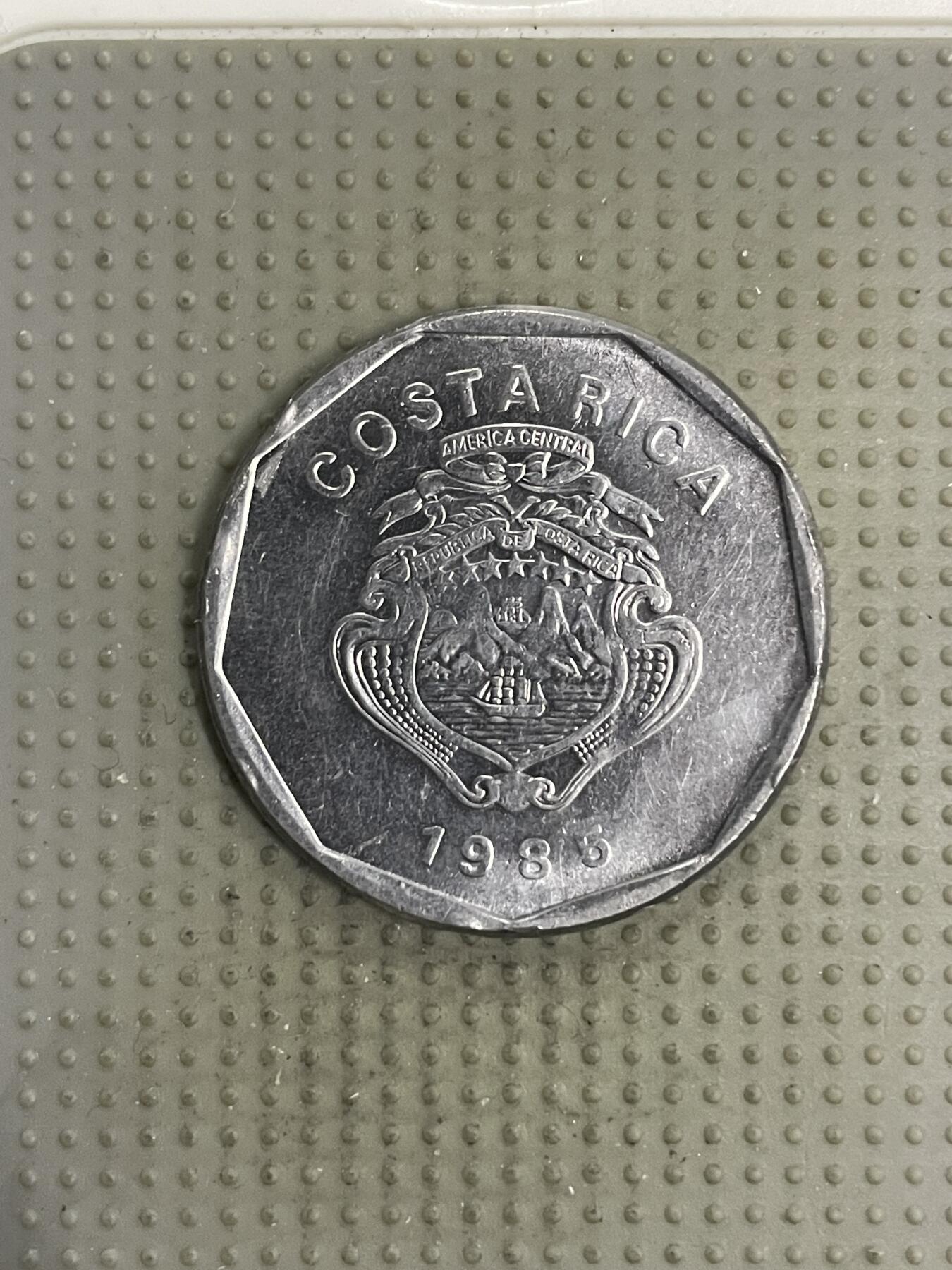 2025年第150场各国散币拍卖（总第150场） 哥斯达黎加1985年20科朗