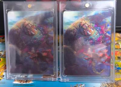 卡牌限时028期专场（24号晚21点30截拍） - 西游释厄传·齐天，独占3D特卡一对，徐子晖，送卡砖。此卡工艺问题，卡背卡边都有官方瑕疵