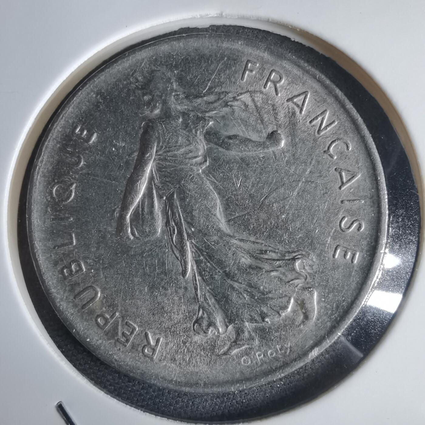 沼泽如烟--第949场 法国1971年5法郎