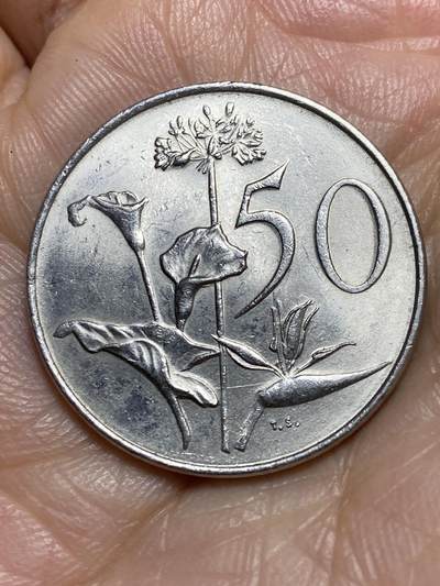 2026年第一场(总第一百七十场）外国好品散币场(免佣金) - 南非🇿🇦1977年50分(独立后第七套)