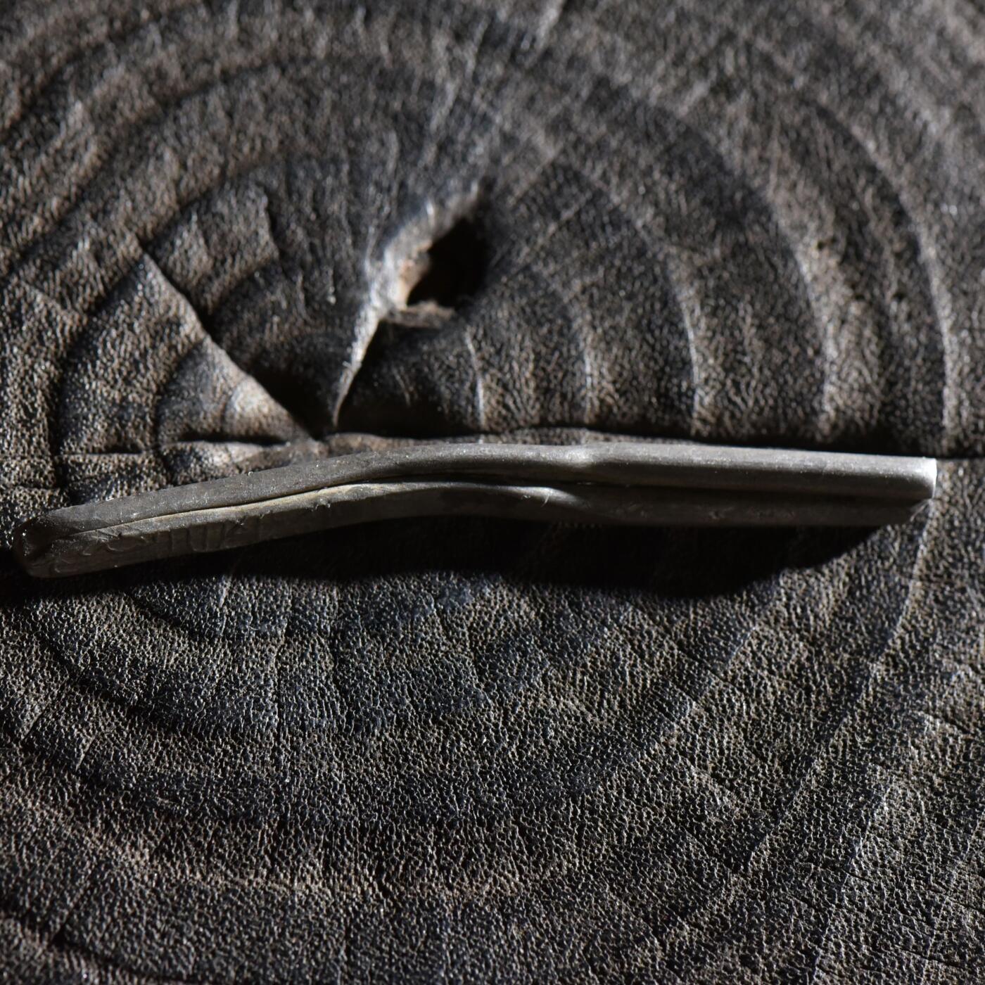 【良泉】第45期【直播场】1月15日晚19.30点开拍！ 208组，西方古代钱币、丝路古珠杂项专场 【罕见】公元1524-1576年【萨法维王朝】塔赫马斯普一世“发卡”银条 ，4.84克