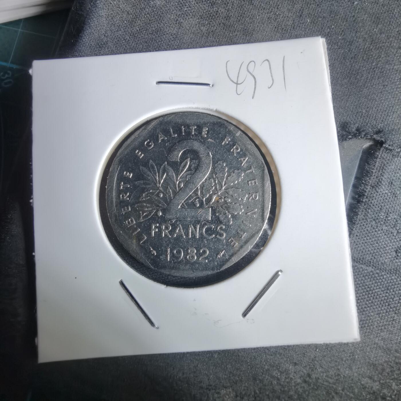 沼泽如烟--第949场 法国1982年2法郎