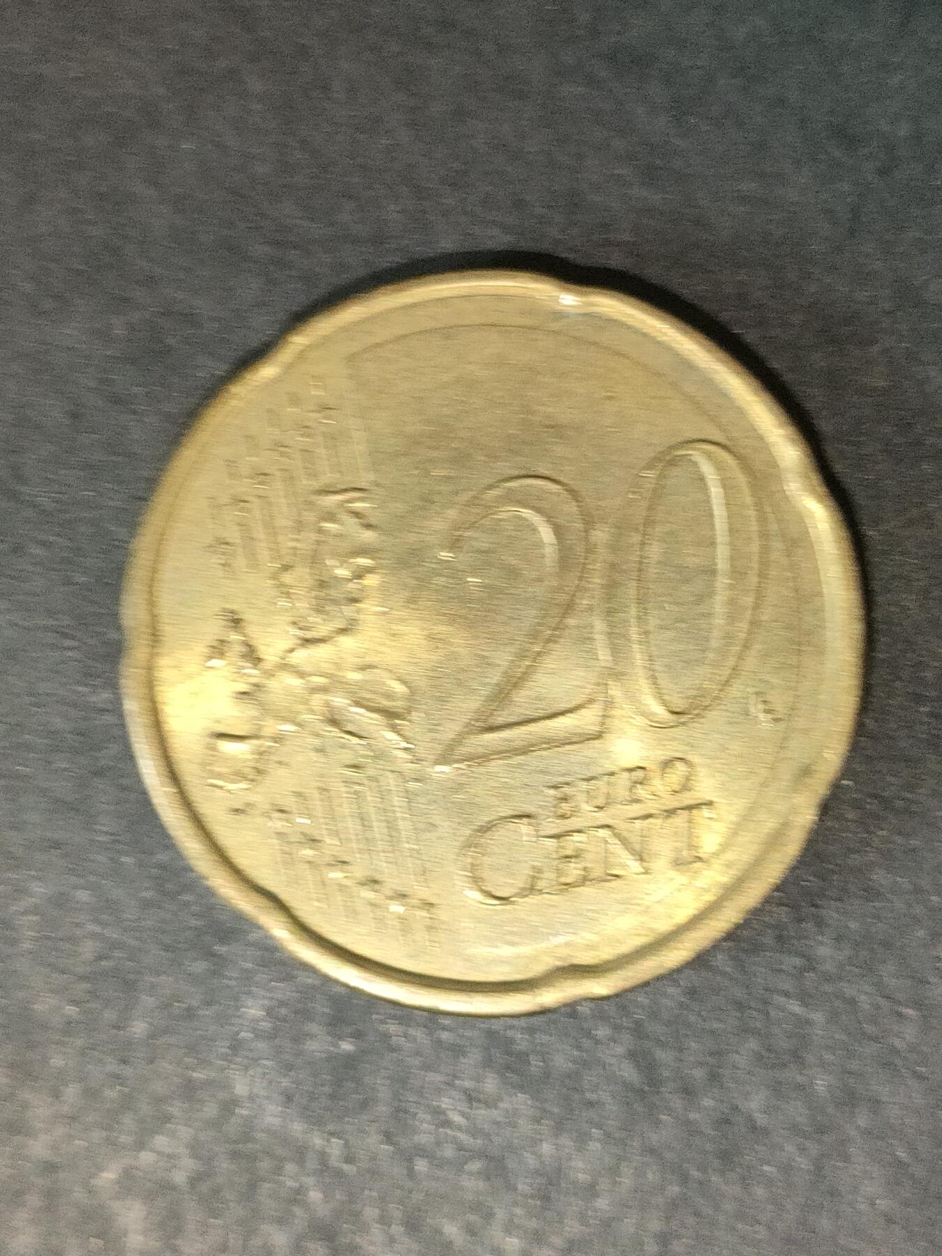 猩哥外币小铺➨【第214场】 20欧分