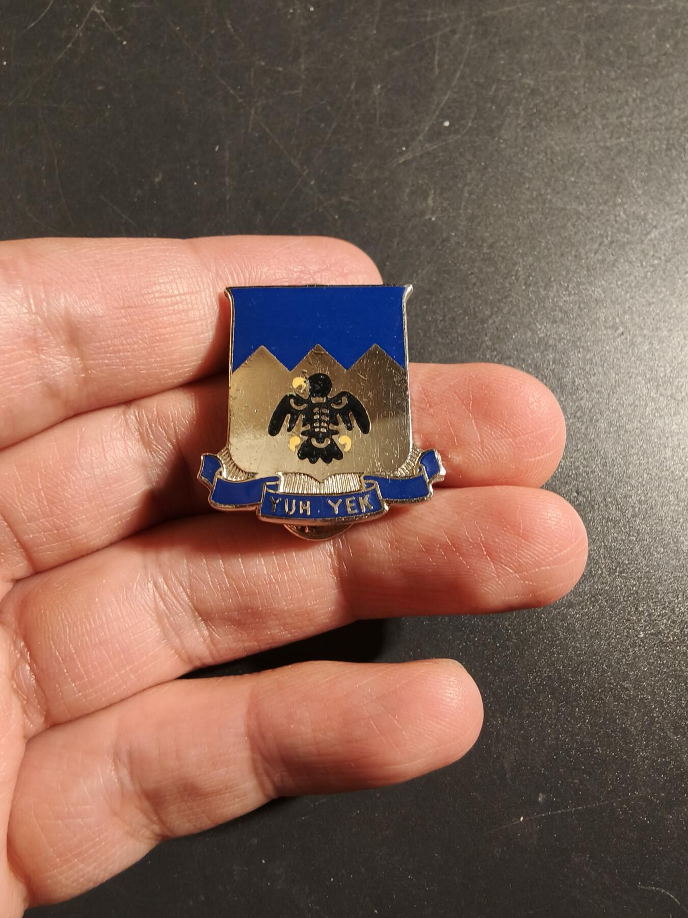 老王徽章第172期 美国陆军第297步兵团证章