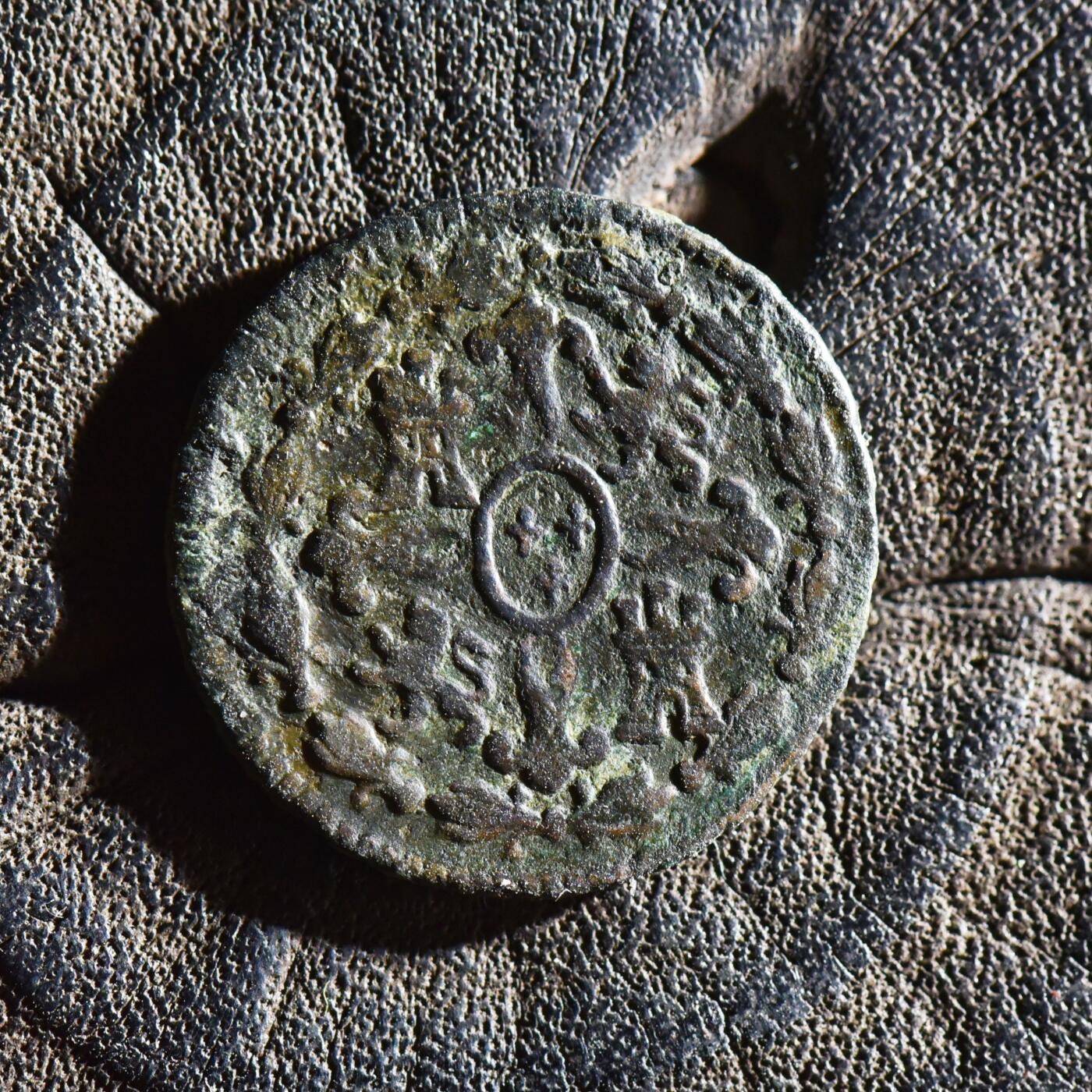 【良泉】第45期【直播场】1月15日晚19.30点开拍！ 208组，西方古代钱币、丝路古珠杂项专场 1776年【西班牙】国王卡洛斯三世，2马拉维迪斯铜币，2.24克