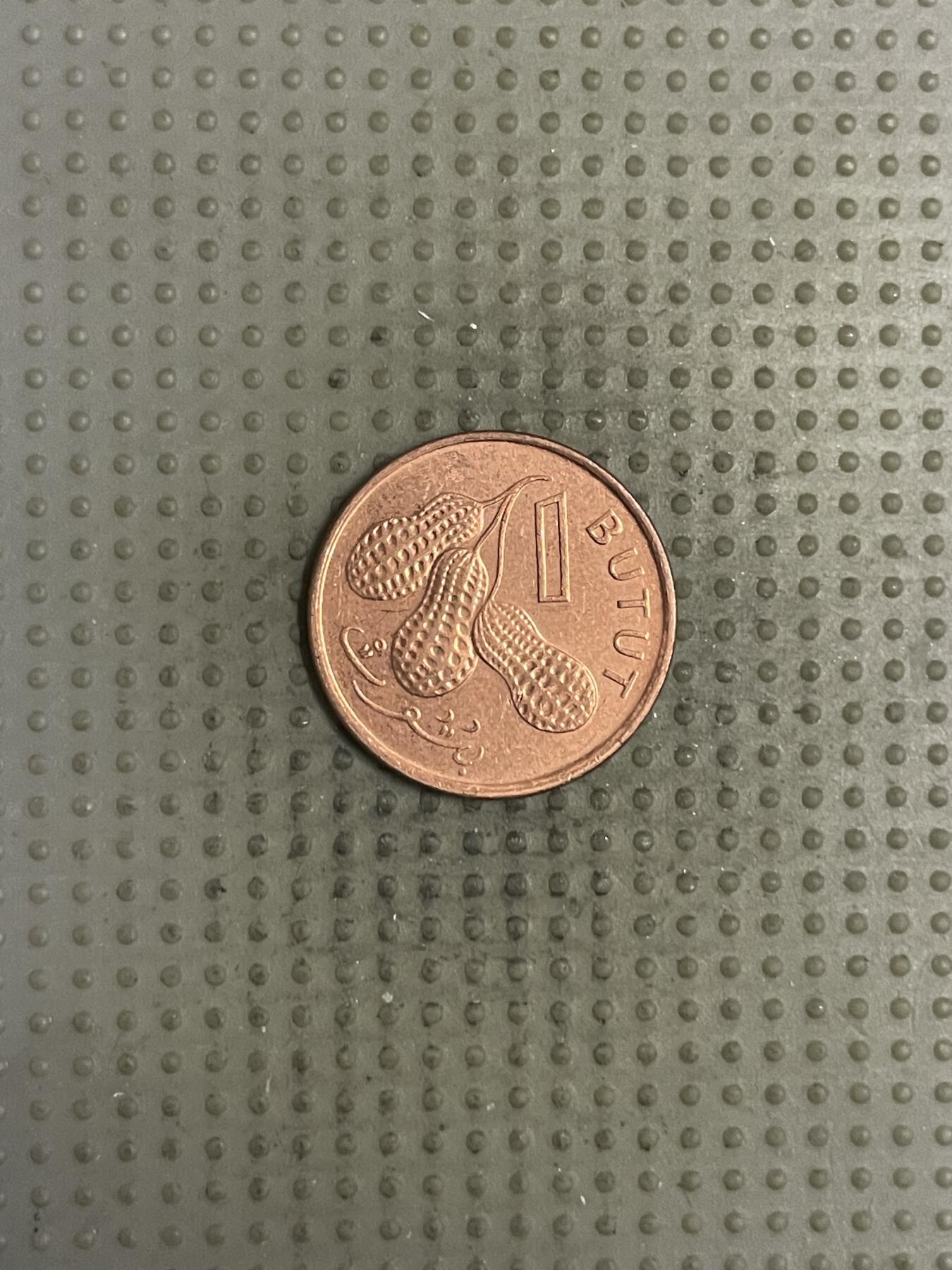 2025年第150场各国散币拍卖（总第150场） 冈比亚1998年1布图