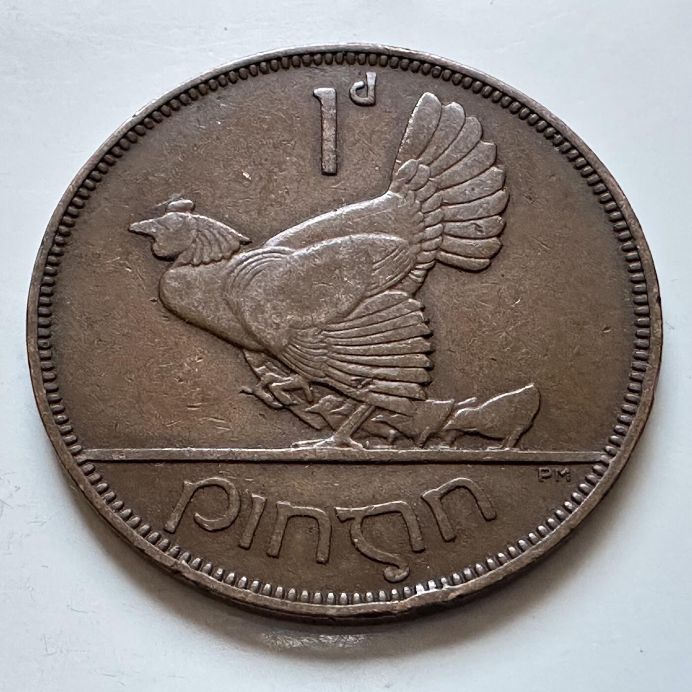 🌹外币初藏🌹🐯2025年第147场  每周二四六晚8️⃣点 接代拍 爱尔兰1935年一便士