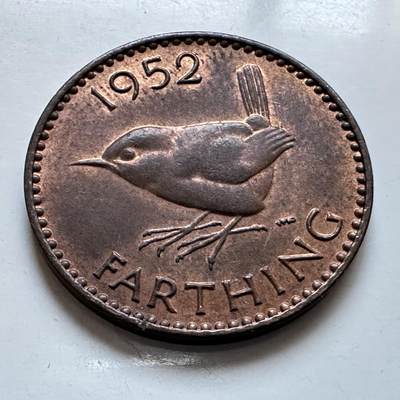 🌹外币初藏🌹🐯2025年第147场  每周二四六晚8️⃣点 接代拍 - 英国1952年一法新