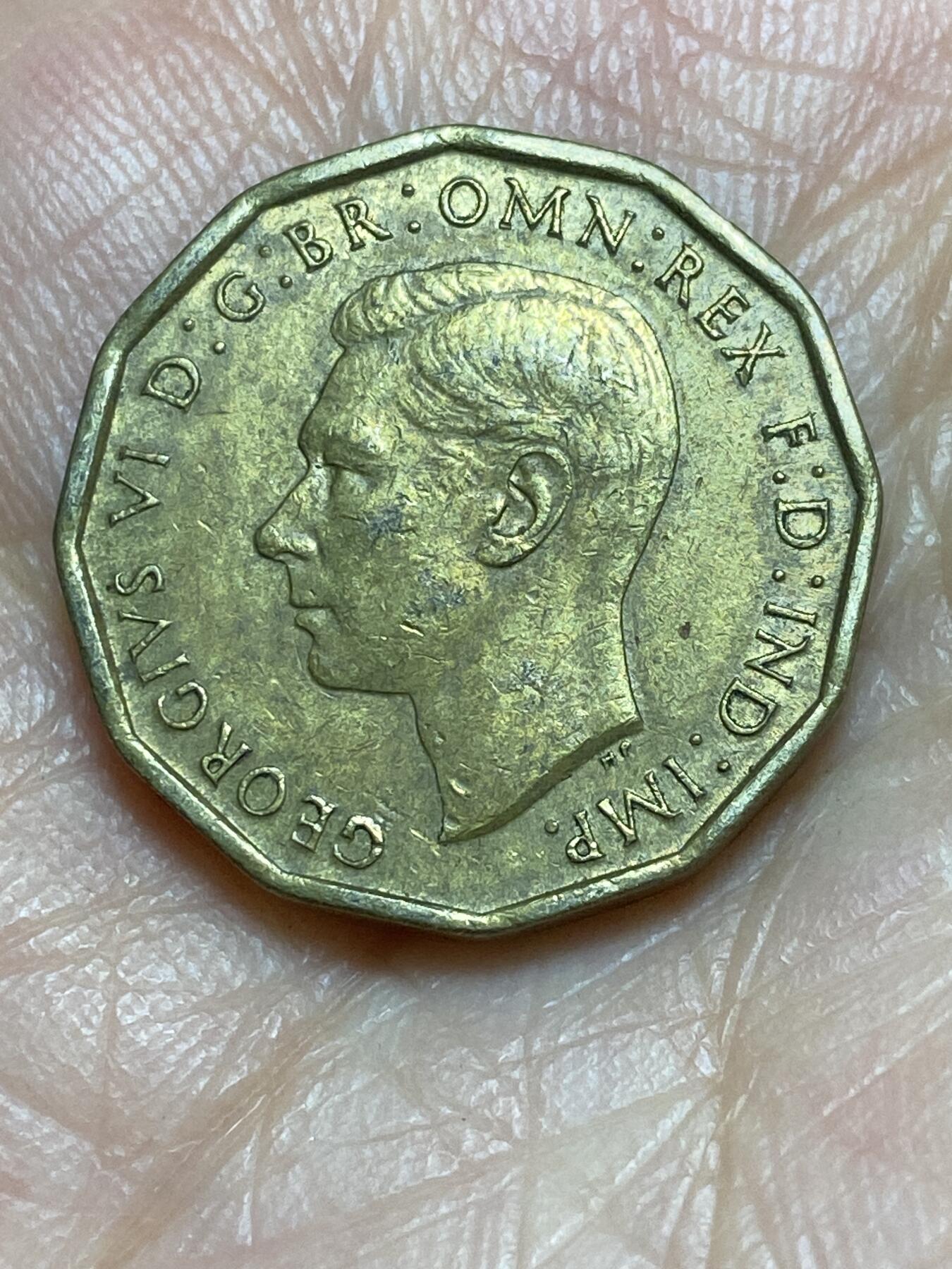 2026年第一场(总第一百七十场）外国好品散币场(免佣金) 英国🇬🇧1948年3便士(乔治六世第一版，关门年)