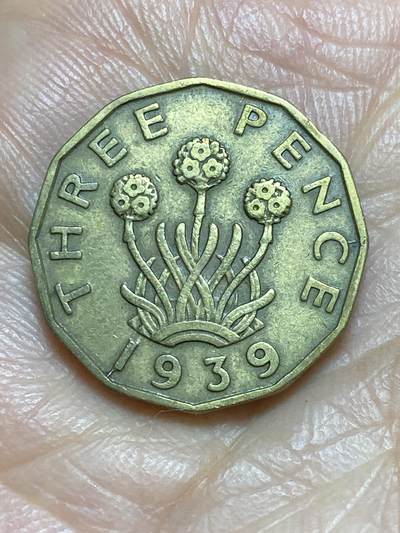 2026年第一场(总第一百七十场）外国好品散币场(免佣金) - 英国🇬🇧1939年3便士(乔治六世第一版)