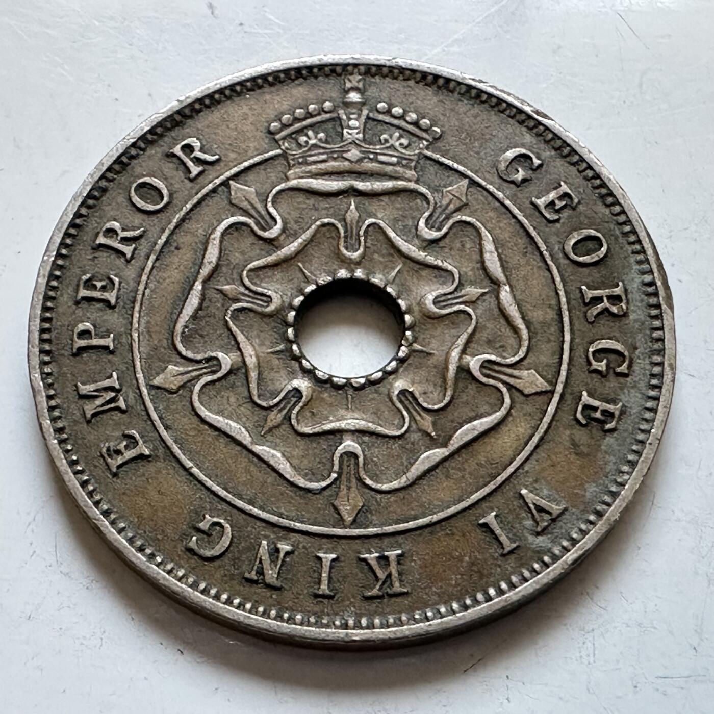 🌹外币初藏🌹🐯2025年第147场  每周二四六晚8️⃣点 接代拍 南罗得西亚1937年一便士