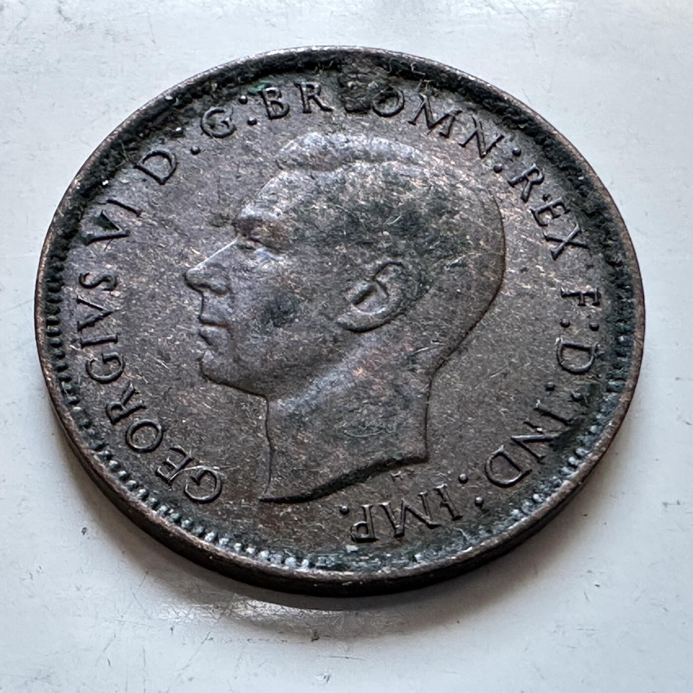 🌹外币初藏🌹🐯2025年第147场  每周二四六晚8️⃣点 接代拍 英国1948年一法新