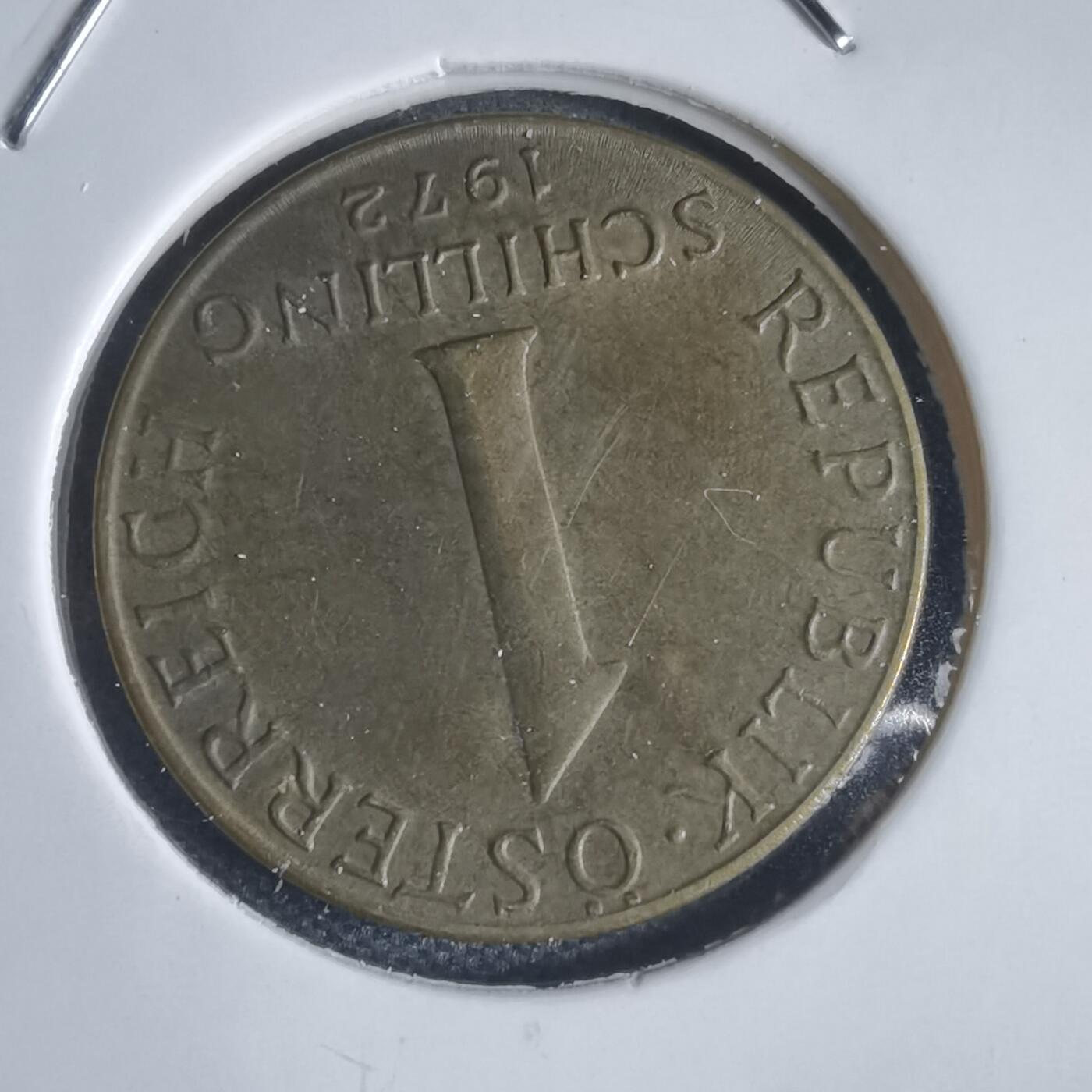 沼泽如烟--第949场 奥地利1972年1先令