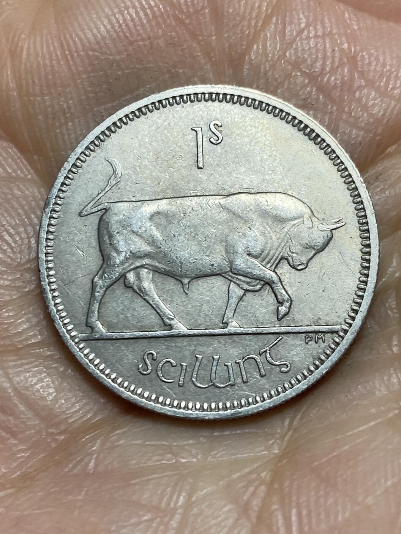 2026年第一场(总第一百七十场）外国好品散币场(免佣金) 爱尔兰🇮🇪1968年1先令(共和国时期第一套第二版)