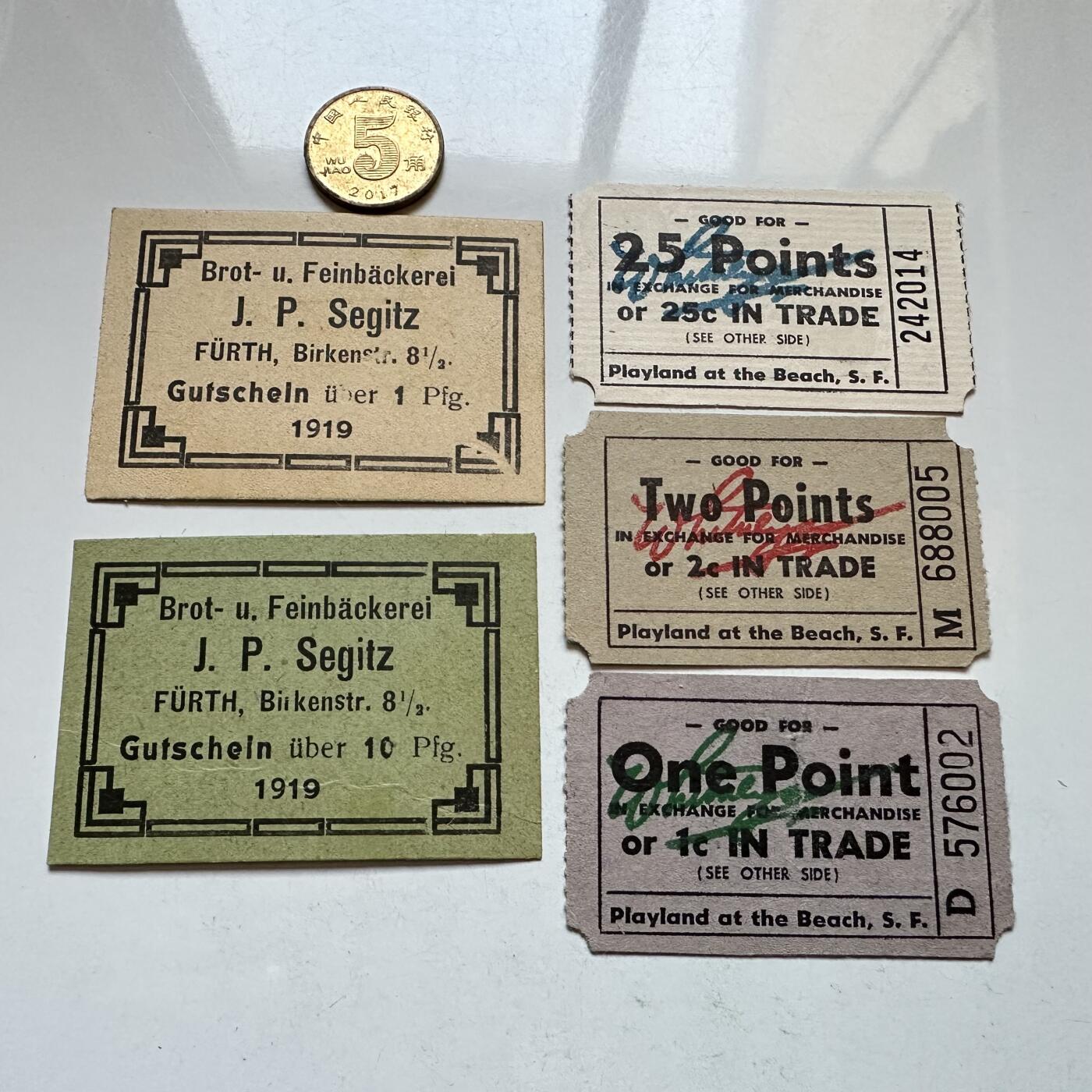 🌹外币初藏🌹🐯2025年第147场  每周二四六晚8️⃣点 接代拍 德国一战时期紧急币—15