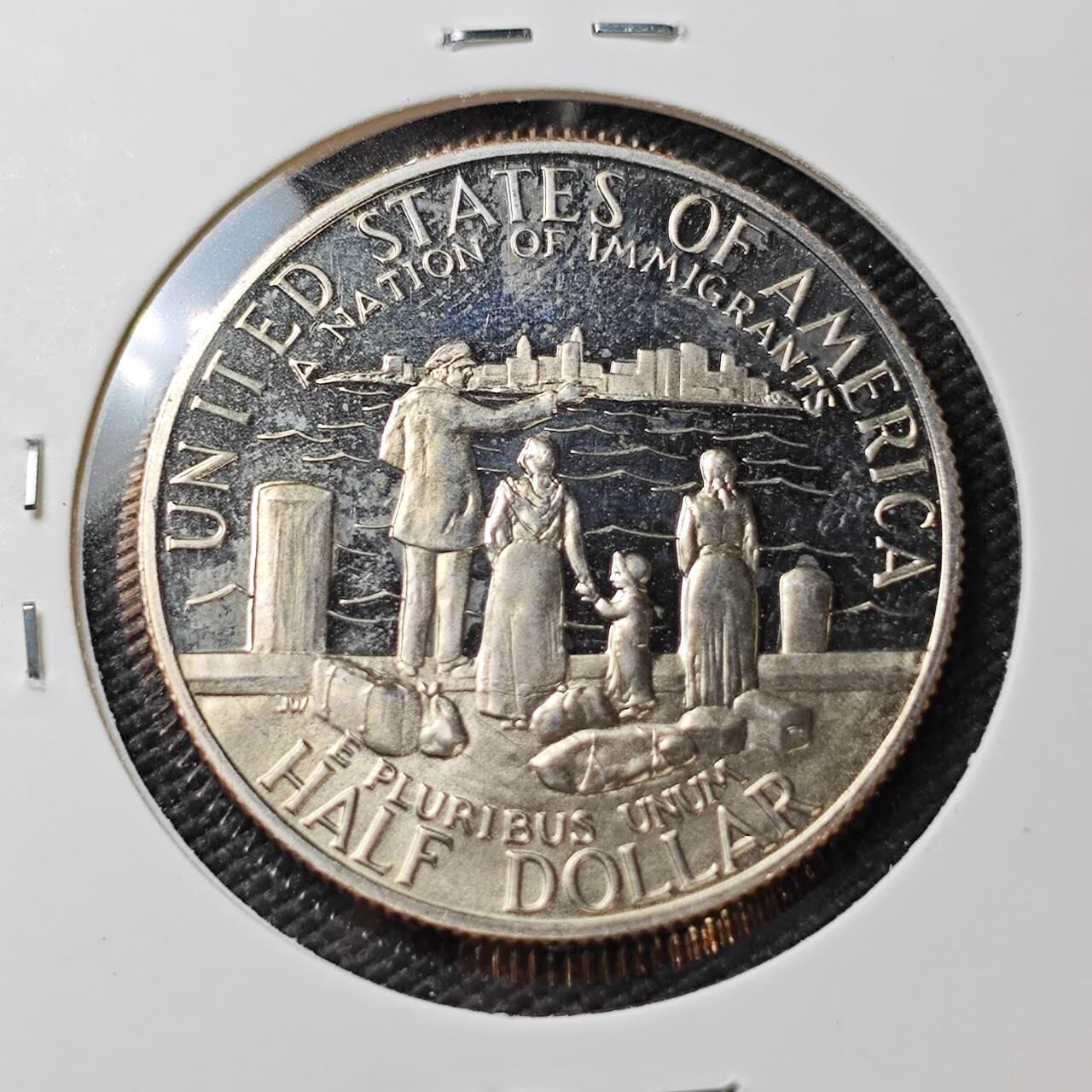 KK钱币收藏小铺 《套币 好品/批量散币专场》  2月预留时间 周末发货  1986美国50分精制纪念币